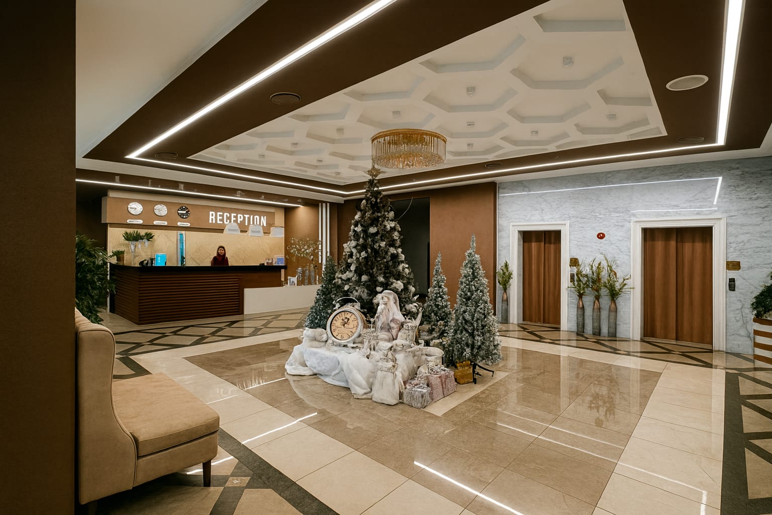 Ресепшн Гранд Отель SPA Прибой